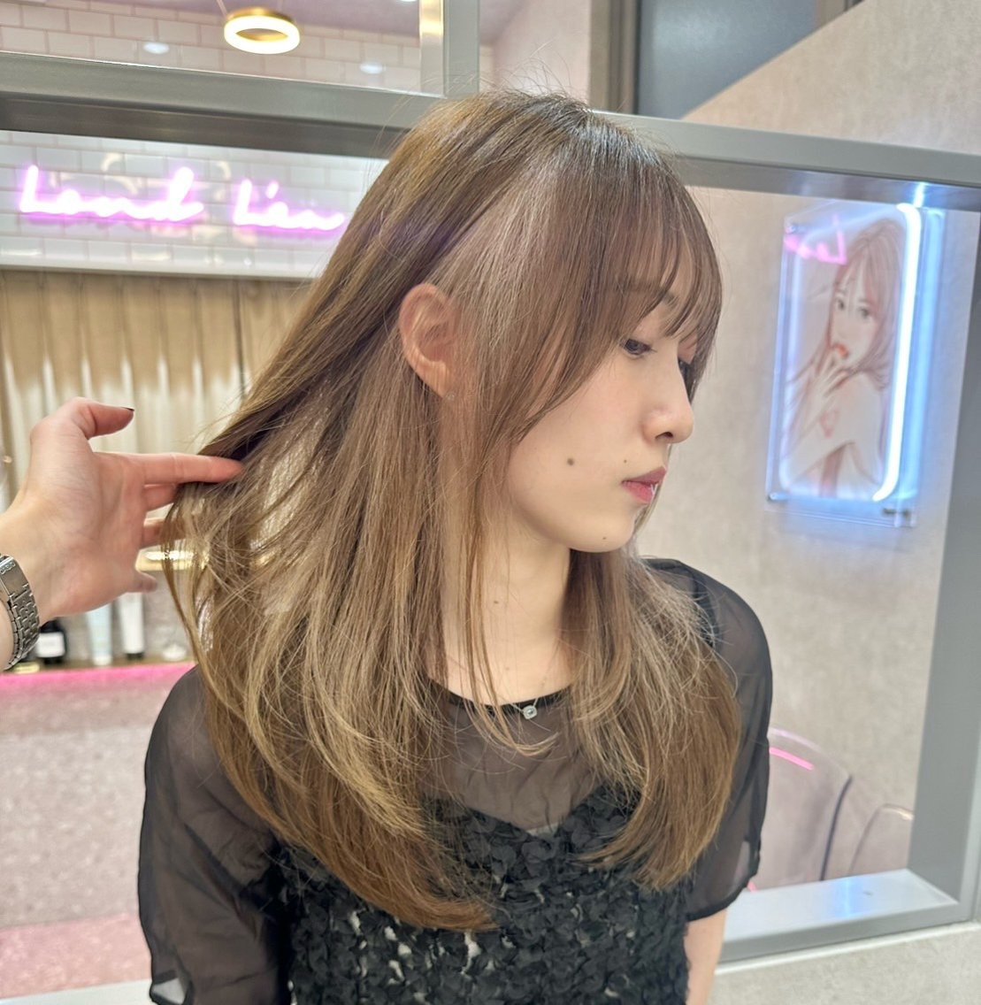 ロング カラー ヘアカラー 🎀リオ🎀/ 推しカラーのヘアスタイル