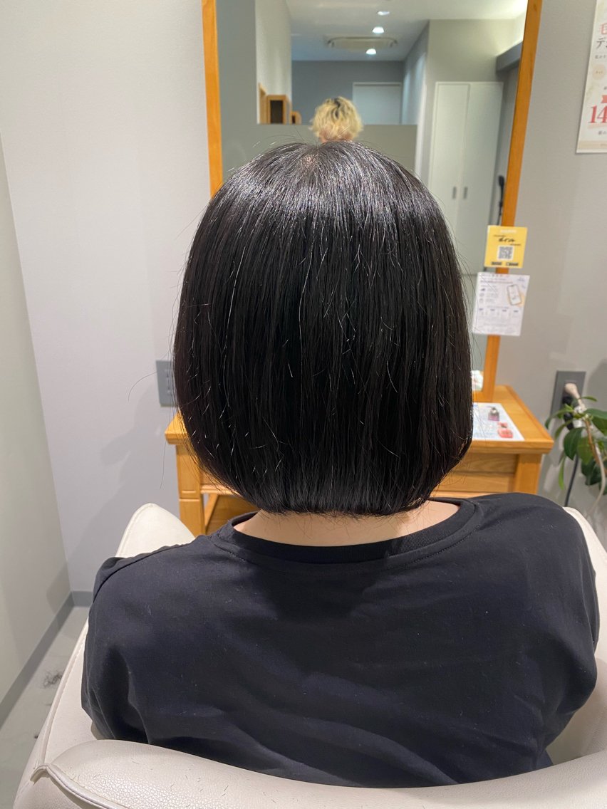 レディースボブの写真