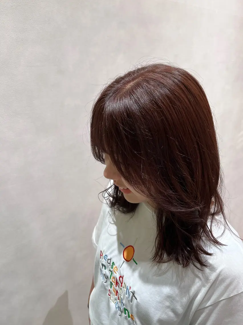 セミロング カット ヘアカラー AVANCE. 古川楓のヘアスタイル