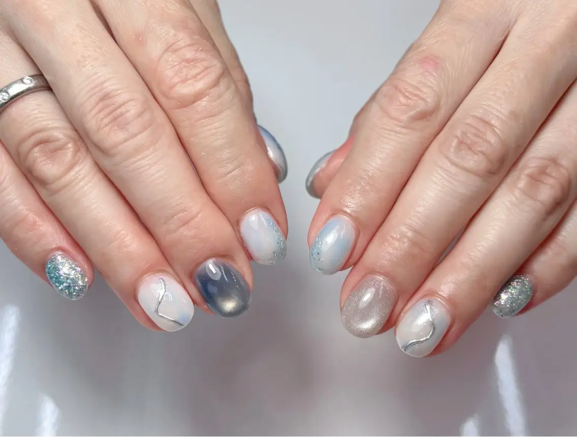ネイル ハンドネイル Luminail 新小岩のネイルデザイン