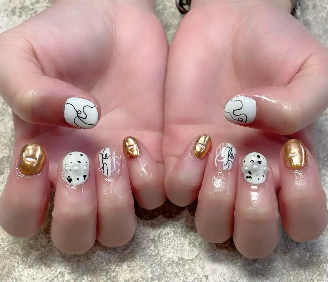 ネイル ハンドネイル lemon nailレモンネイルのネイルデザイン