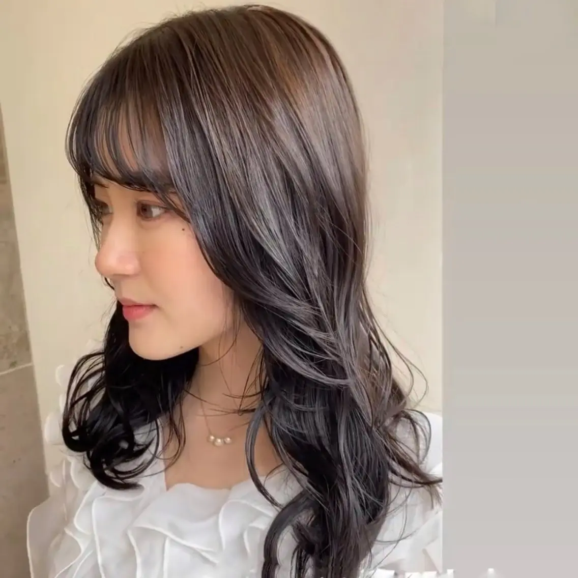 ロング カラー 渋谷 縮毛矯正 髪質改善 今泉ひろきのヘアスタイル