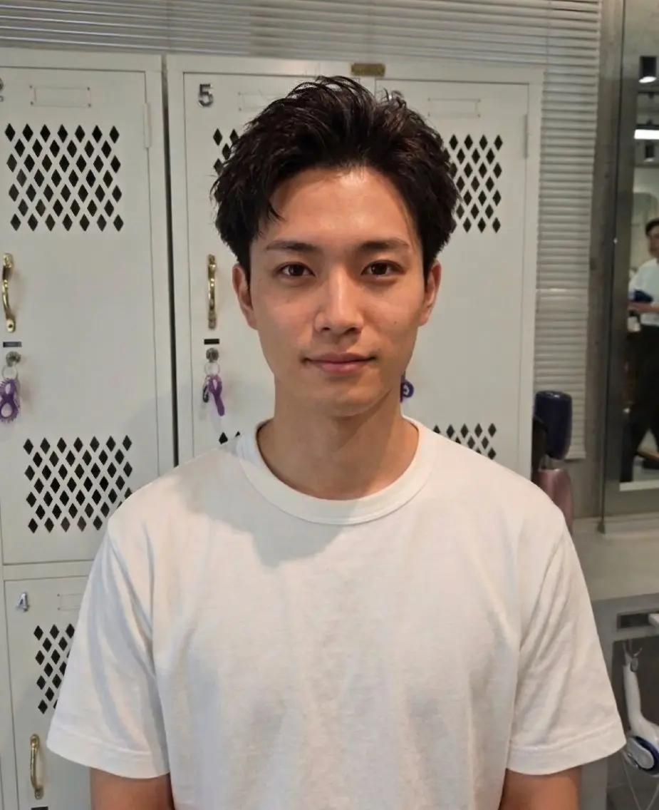 ショート カット 渋谷メンズ特化 田中のヘアスタイル