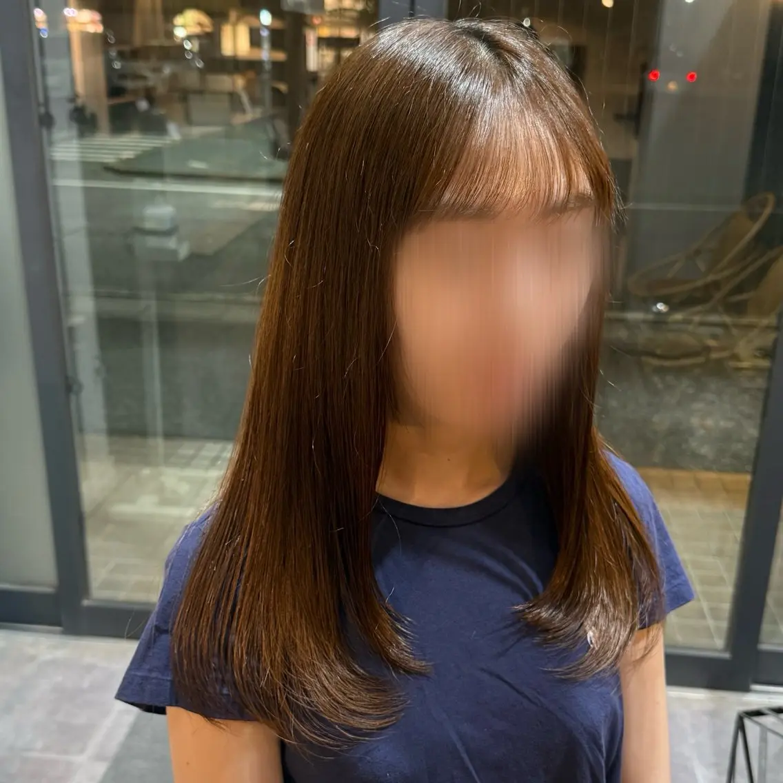 ロング レイヤーカット カットモデル募集中 /江利川紫音のヘアスタイル
