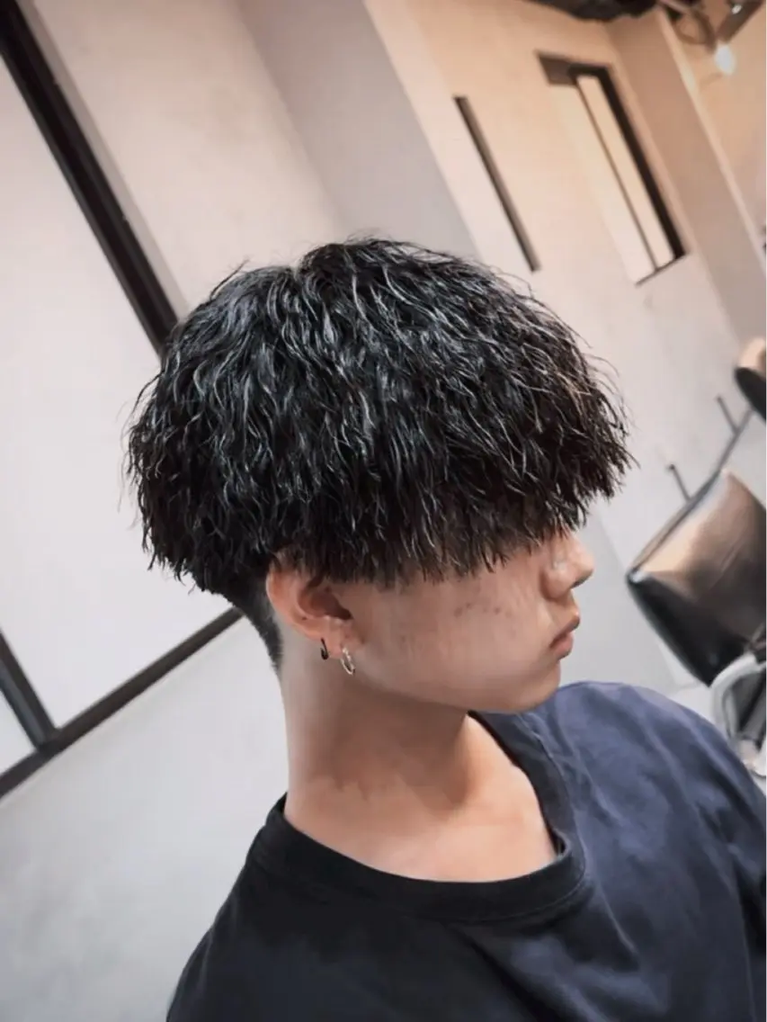 ショート パーマ メンズ メンズパーマ 町田/メンズ特化/ KOYOのヘアスタイル