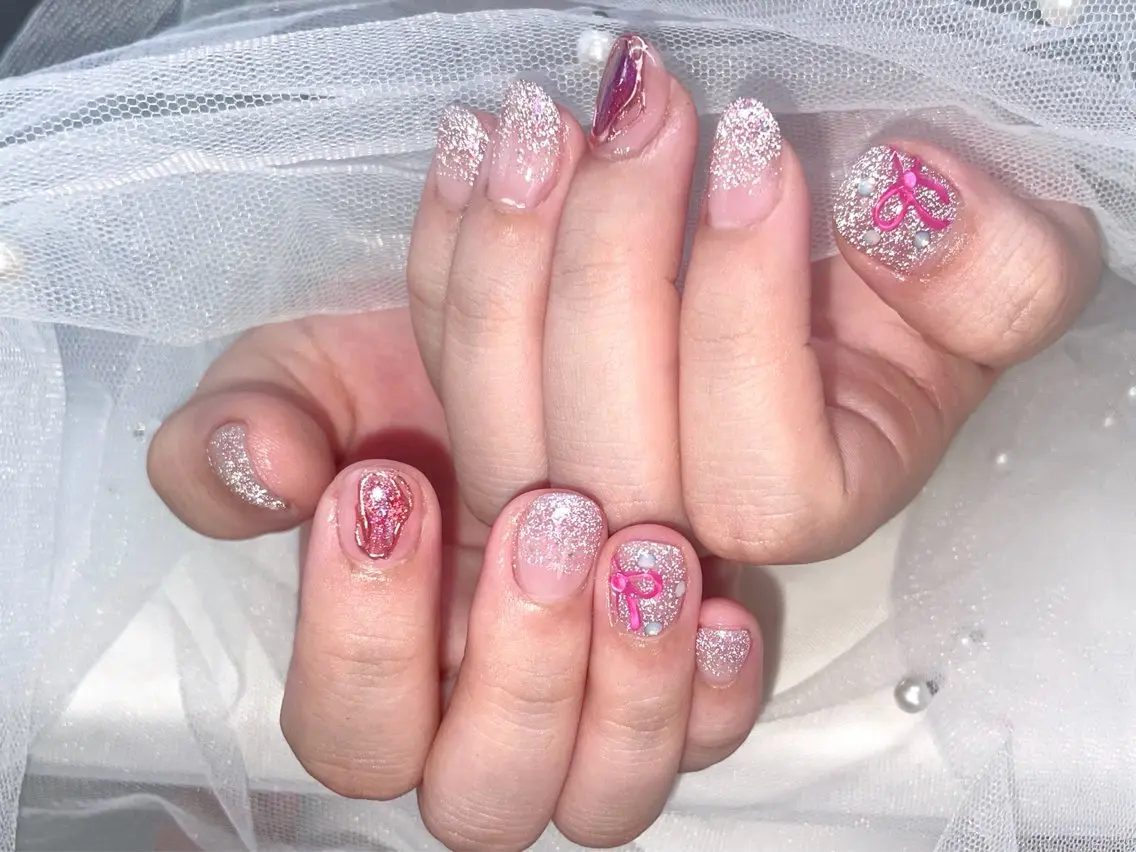 ネイル アートネイル フラッシュネイル 【新宿】Nail Yamazakiのネイルデザイン