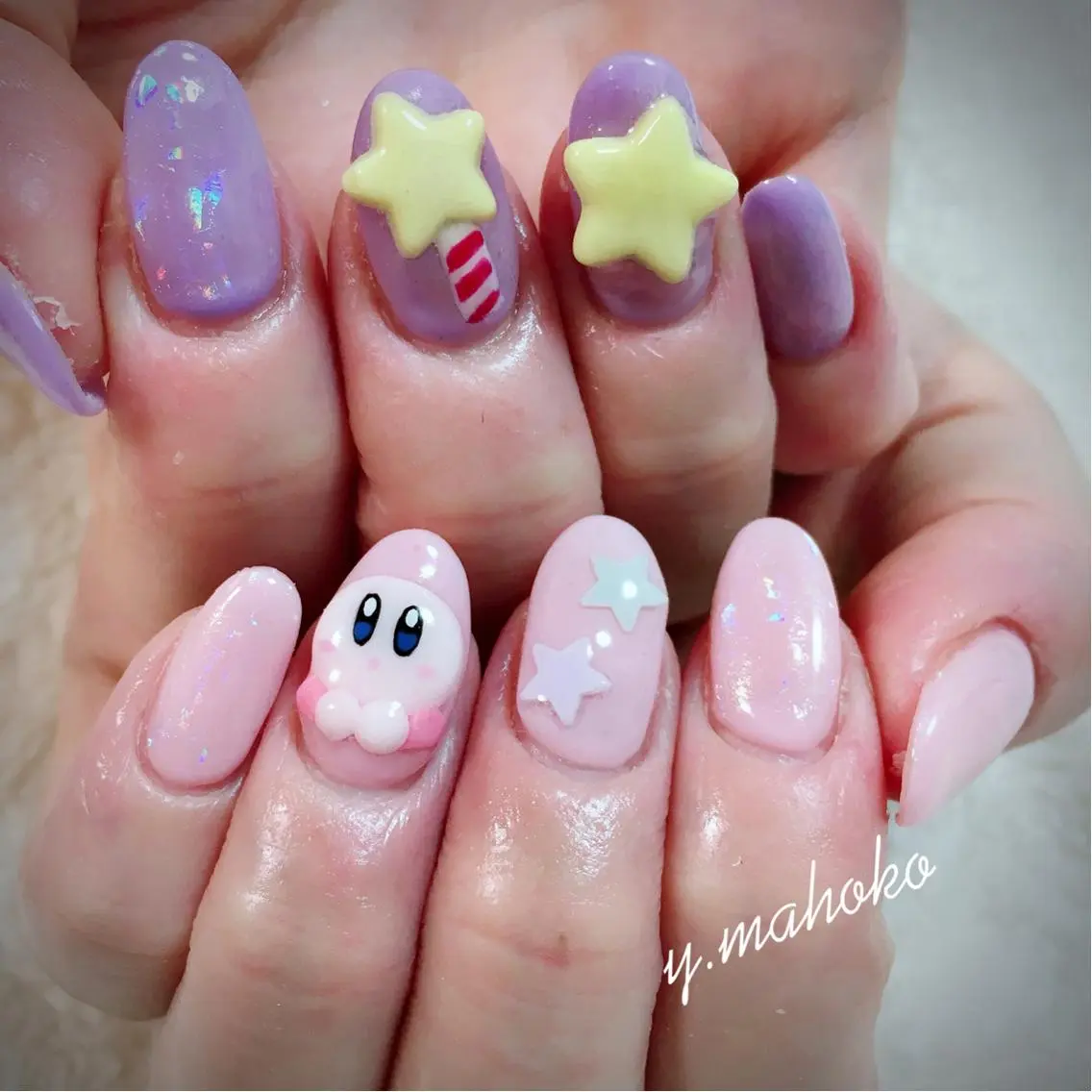 ネイル パラジェル有/ 長さだし/mahoのネイルデザイン