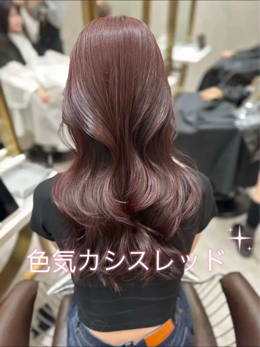 ロング カラー 🪽ショウヤ🪽 /ブリなしダブル🌟のヘアスタイル