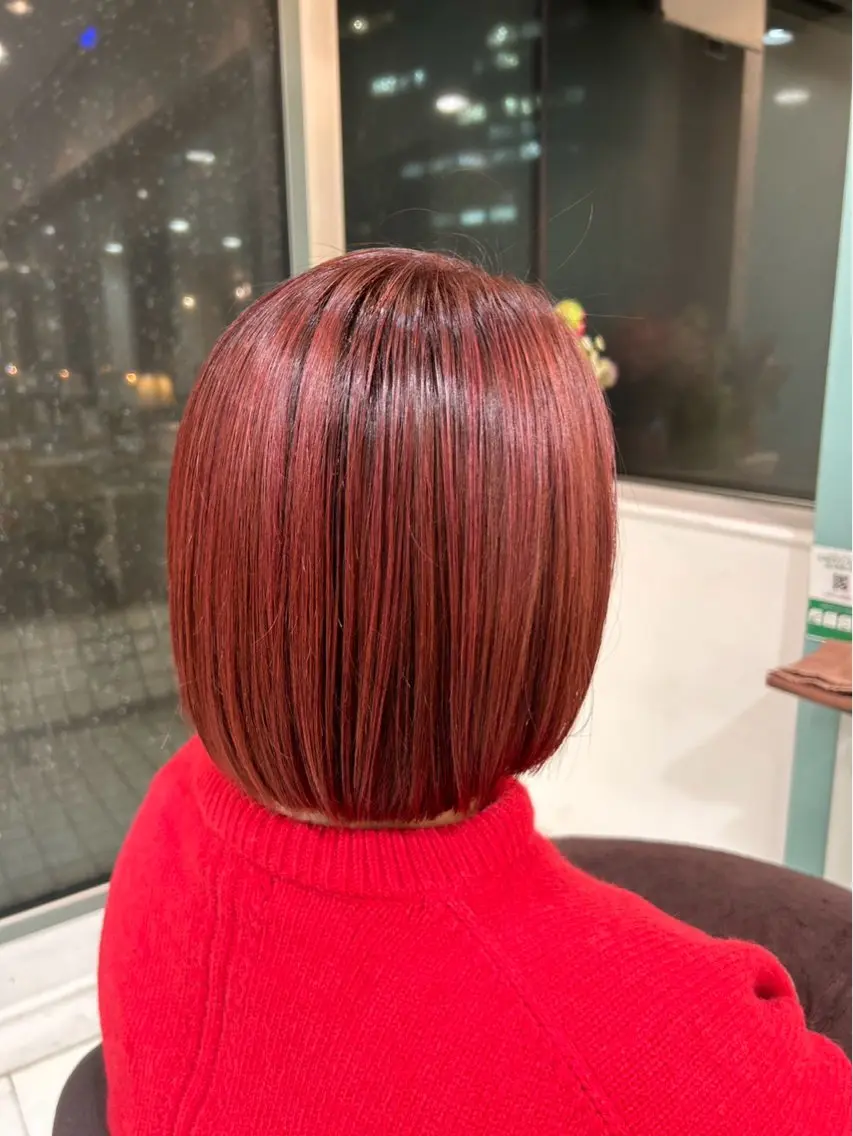 ミディアム ボブ 💫渡部 永唯💫のヘアスタイル