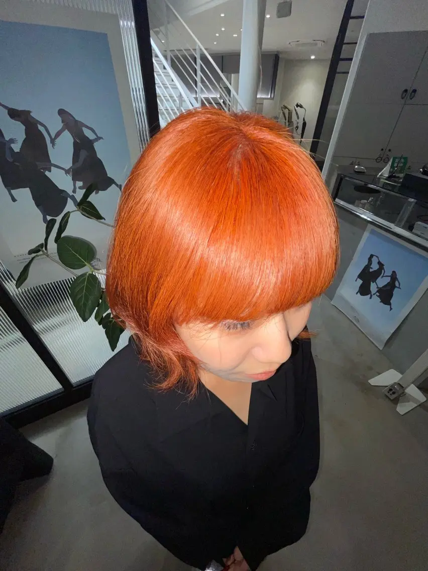 ショート カラー カット ヘアカラー カット／ブリーチ／ メンズ／モデル募集中のヘアスタイル