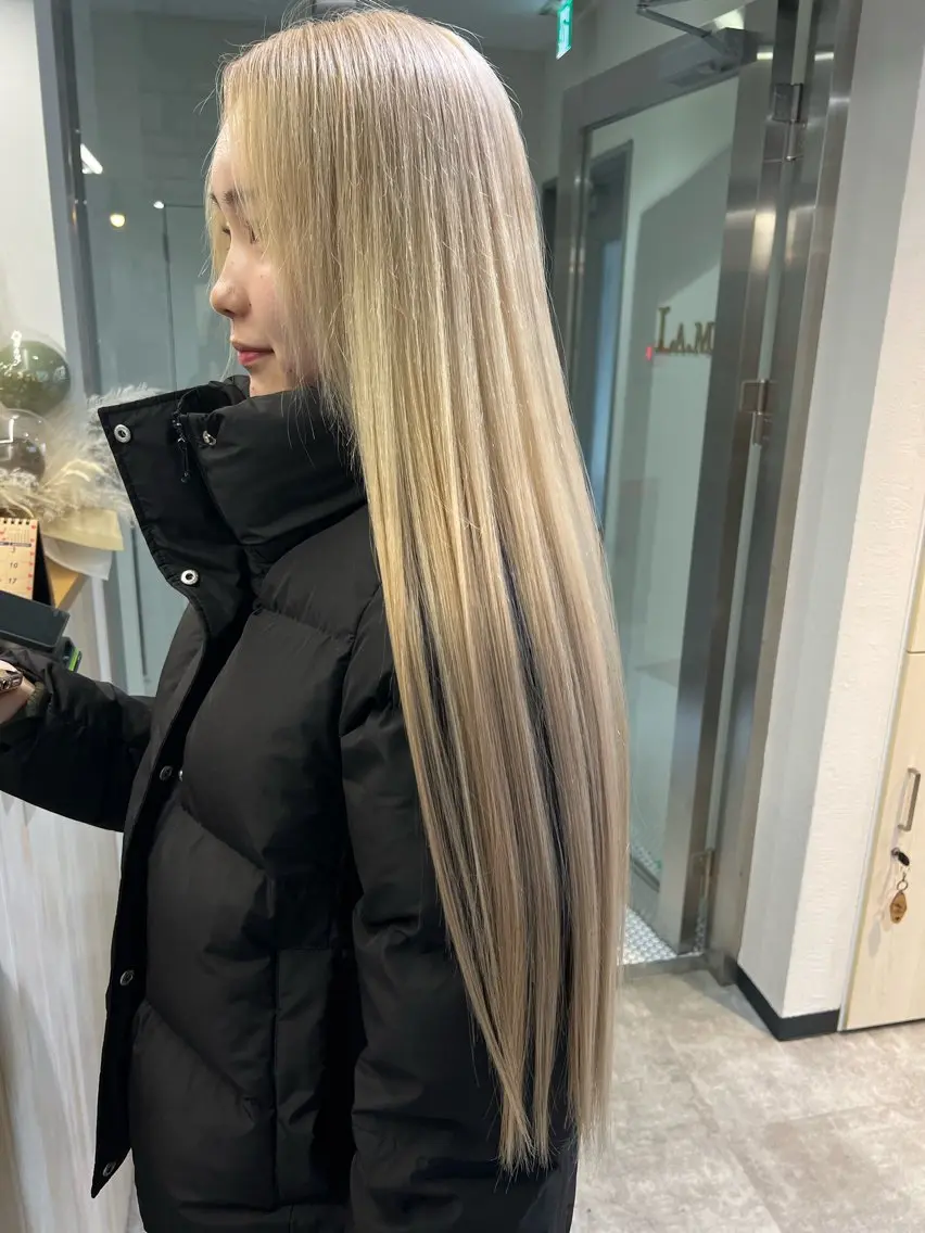 ロング Miku 🇺🇸のヘアスタイル