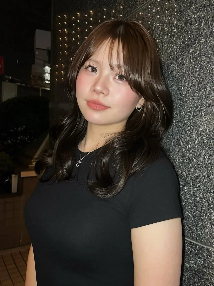 カラー ブラウンカラー ヘアカラー トリートメント YOLO/ HANAのヘアスタイル