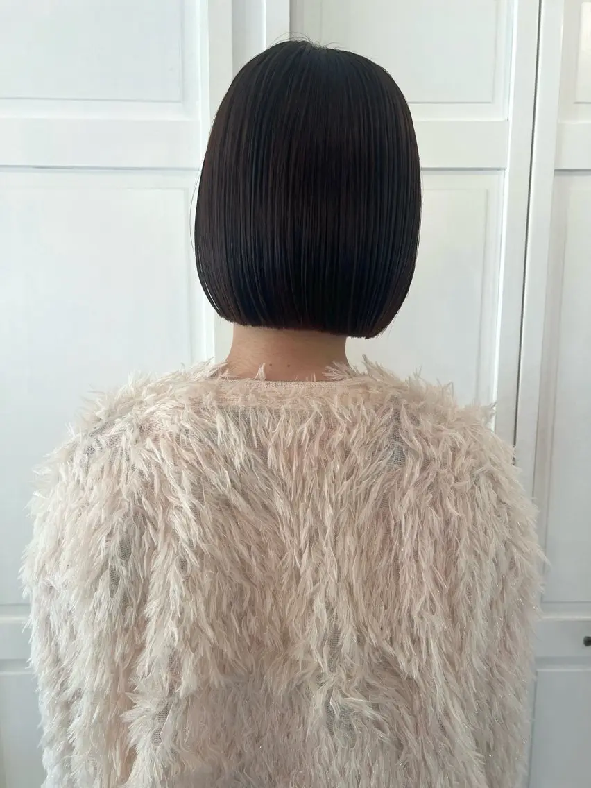 ショート カット ブリーチカラー🎀 韓国風/寺門美優のヘアスタイル