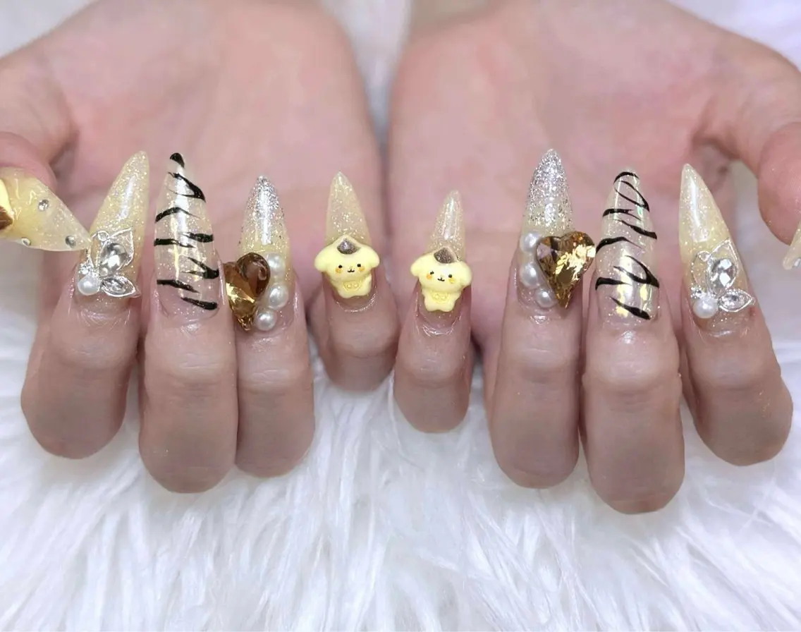 ネイル ハンドネイル ANH NAIL ゴテゴテ専門店💎のネイルデザイン