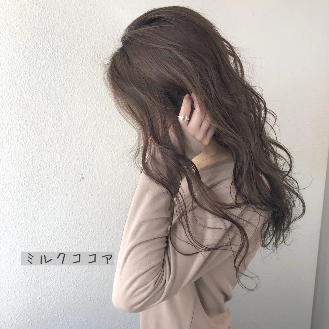 ロング カラー ブリーチ ブリーチなしカラー あさだ しゅうたろうのヘアスタイル