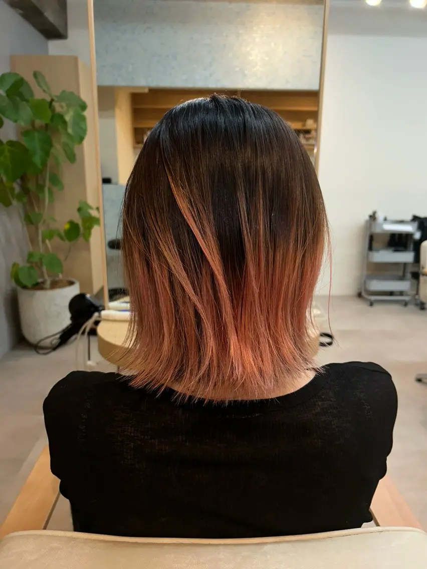 カラー 中野 こころのヘアスタイル