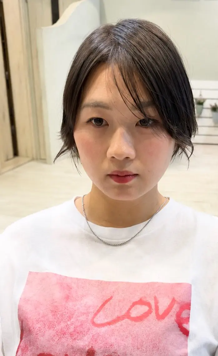 ショート ショートボブ ボブ ショートヘア 小顔カット カット エフィラージュ カット✂️髪質改善のヘアスタイル