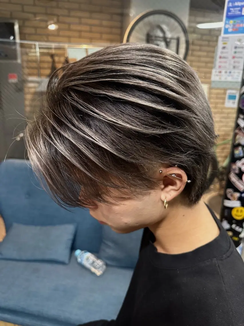 ショート 剣太郎カットモデル 10㎝カット募集中のヘアスタイル