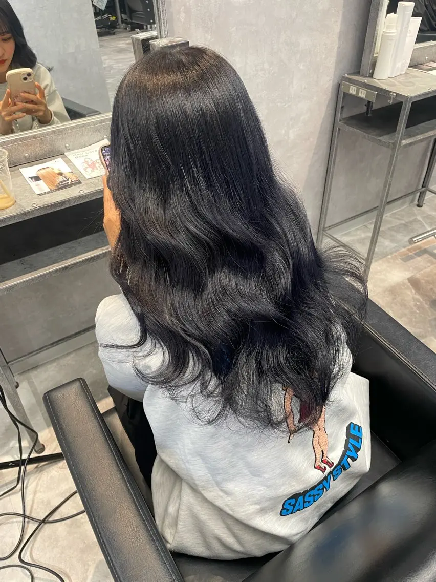 カラー ヘアカラー mimiiy fukaのヘアスタイル