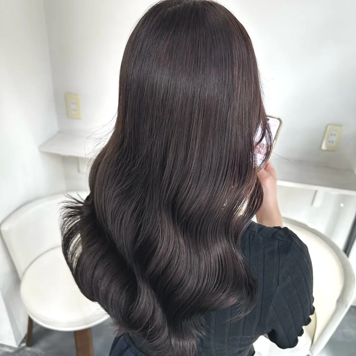 ロング カット ヘアカラー トリートメント 小田 大樹のヘアスタイル