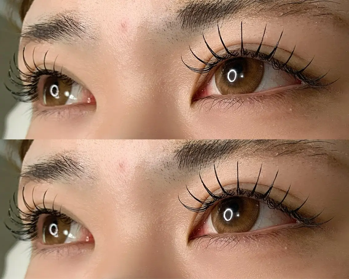 マツエク・マツパ フラットラッシュ Eyelash Salon IROのマツエク・マツパデザイン