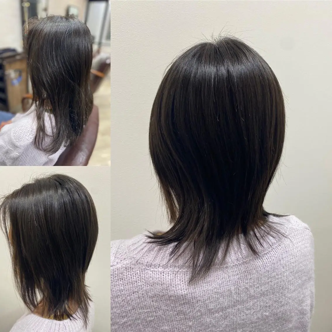 ミディアム くせ改善師 髪質改善師ゴトウのヘアスタイル
