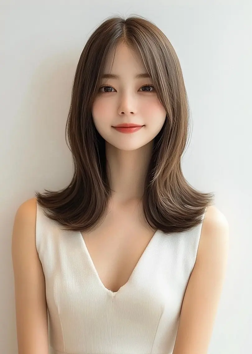 セミロング 渋谷 ショート特化のヘアスタイル