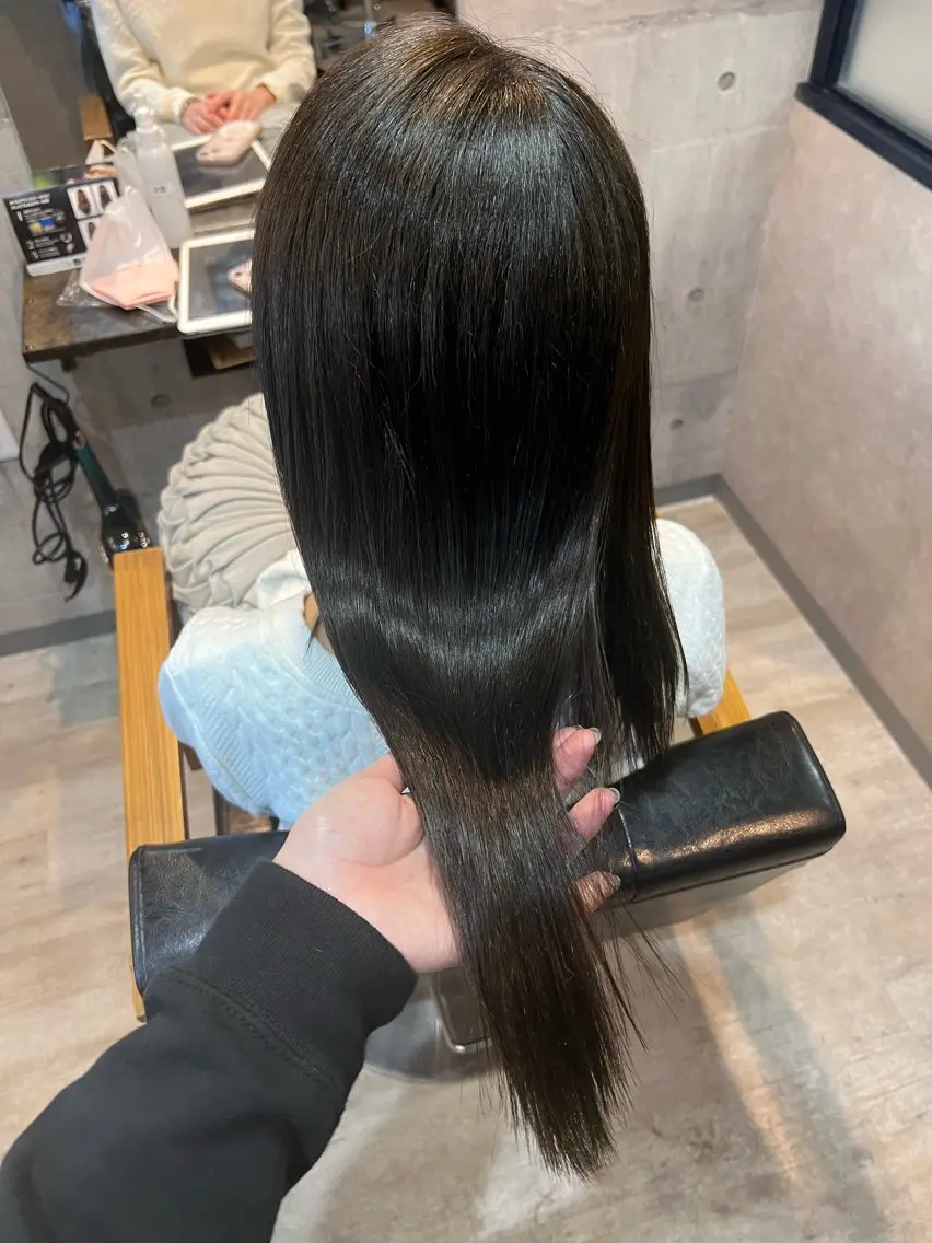ロング カラー 髪質改善🫧 りこのヘアスタイル