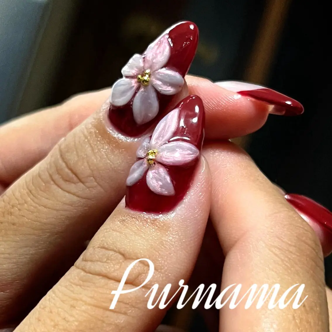 ネイル ハンドネイル Purnama あきのネイルデザイン