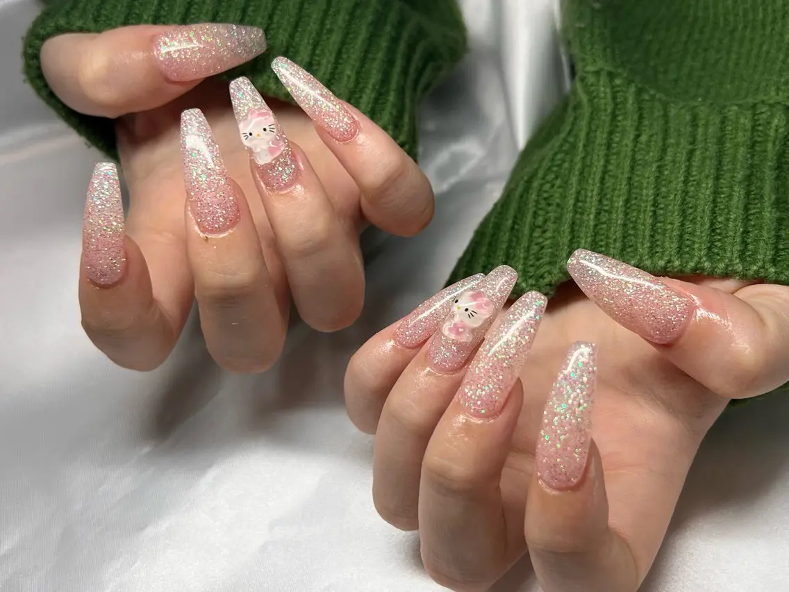 ネイル ロングネイル 💎JADE💎 安田沙也香のネイルデザイン