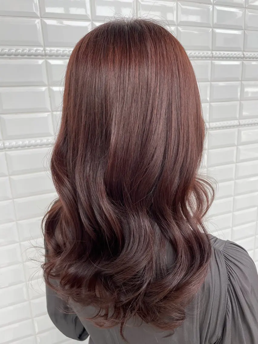 ロング カラー 髪質改善 Lino nanaのヘアスタイル