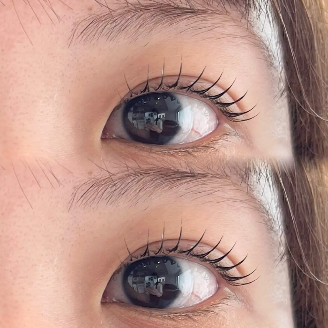 【セット割🪞】まつ毛パーマ+眉毛WAX(同時施術)忙しい方にもおすすめの人気プラン🕊️の写真