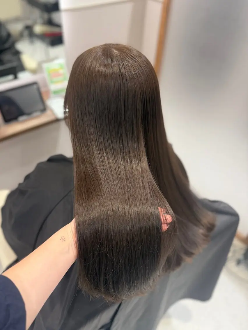 ロング ヘアカラー トリートメント 岡嶋乃愛/layer cut🌈南船橋のヘアスタイル