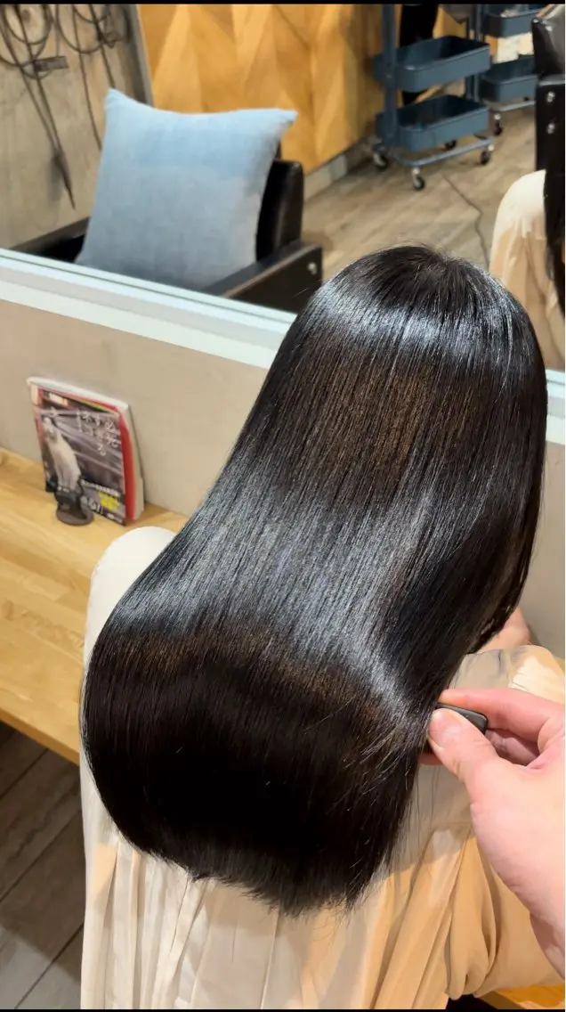 ロング 美髪矯正‎×髪質改善 任せて🤍Ko-taのヘアスタイル
