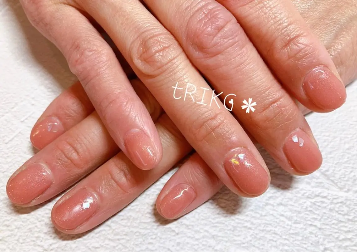 ネイル ハンドネイル tRING* しいの木台のネイルデザイン