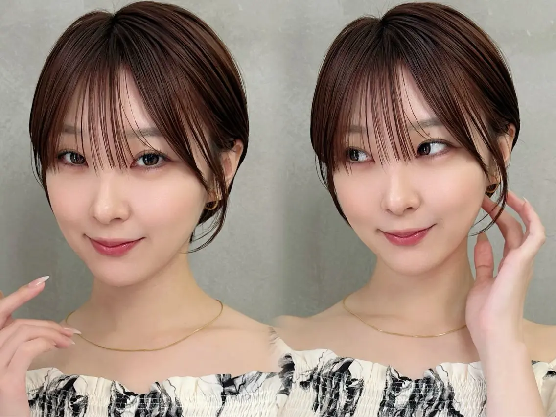 ショート カット ヘアカラー トリートメント ヘッドスパ 縮毛矯正/レイヤー taiga🐯のヘアスタイル