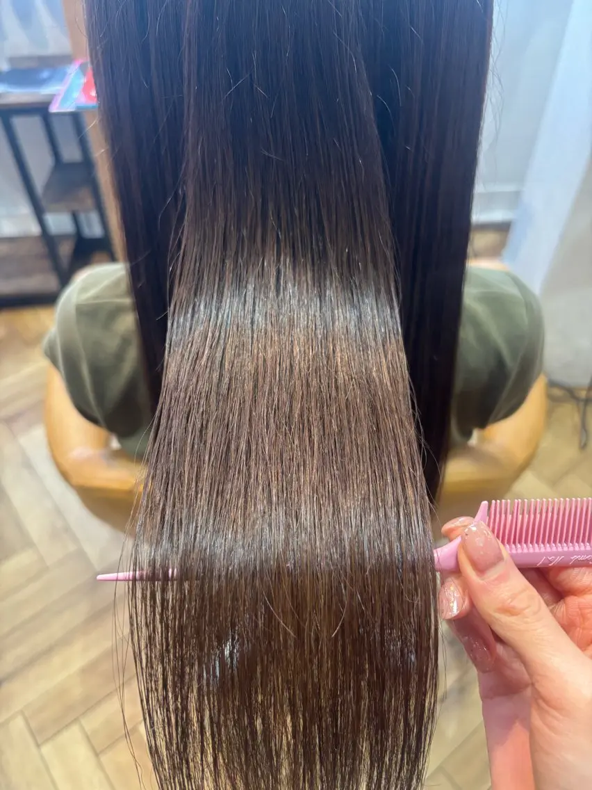 ロング トリートメント ヘッドスパ 藤原実璃 TR&スパ モデル様募集中のヘアスタイル