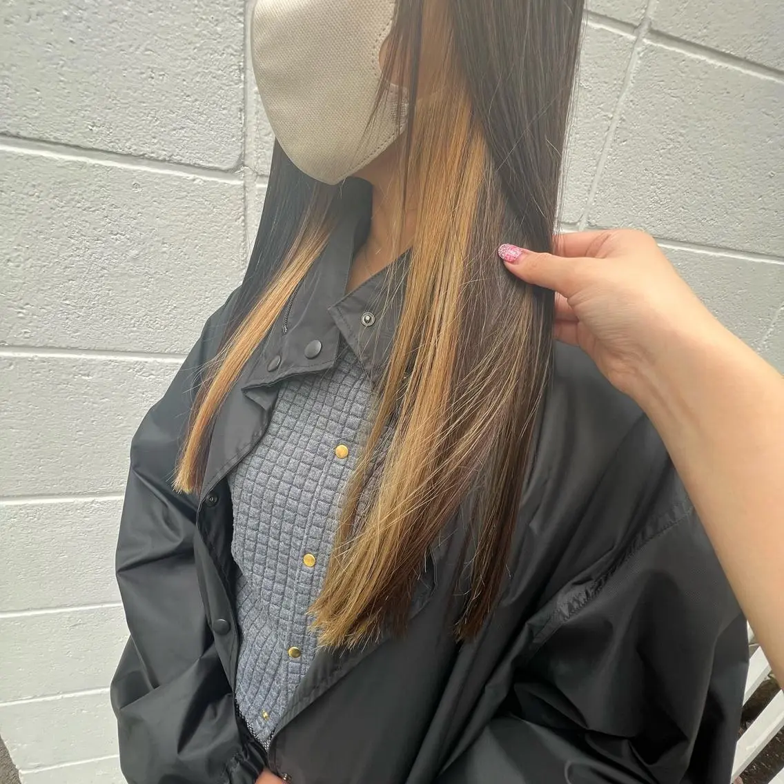 カラー ヘアカラー インナーカラー♡ Nanakoのヘアスタイル