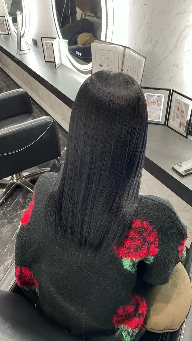 カラー ブリーチ・暖色カラー エクステ/mao🩰のヘアスタイル