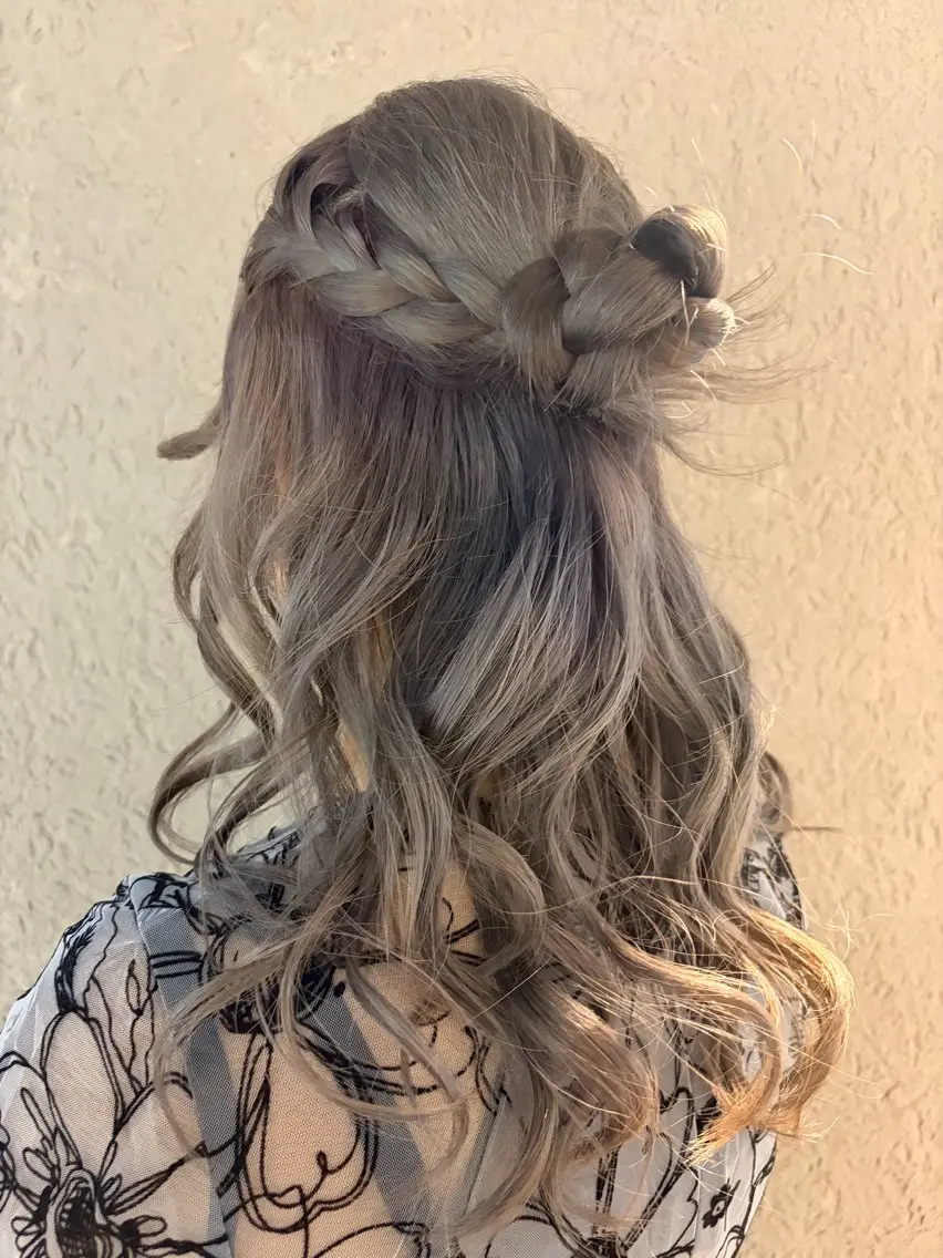 ヘアアレンジ Heart box 仲嶺　瑠輝のヘアスタイル