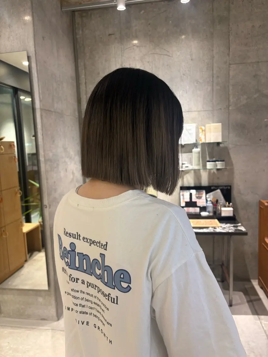 セミロング 西脇 久玲愛のヘアスタイル