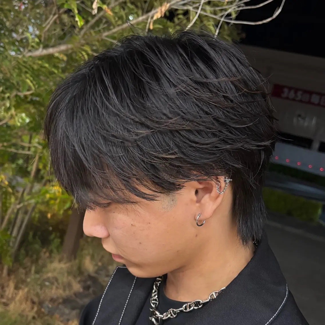 ミディアム 米谷 理玖のヘアスタイル