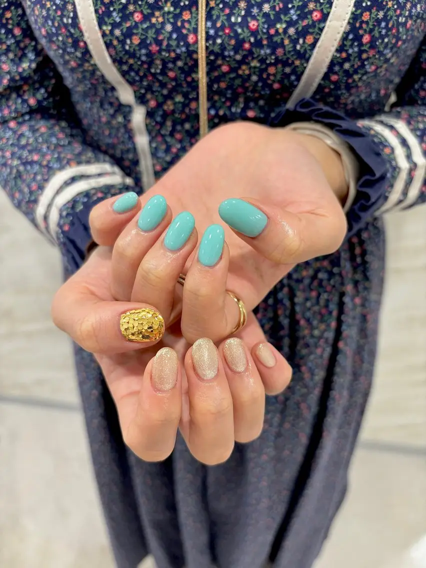 ネイル マグネットネイル ハンドネイル nail salon Soiréeのネイルデザイン