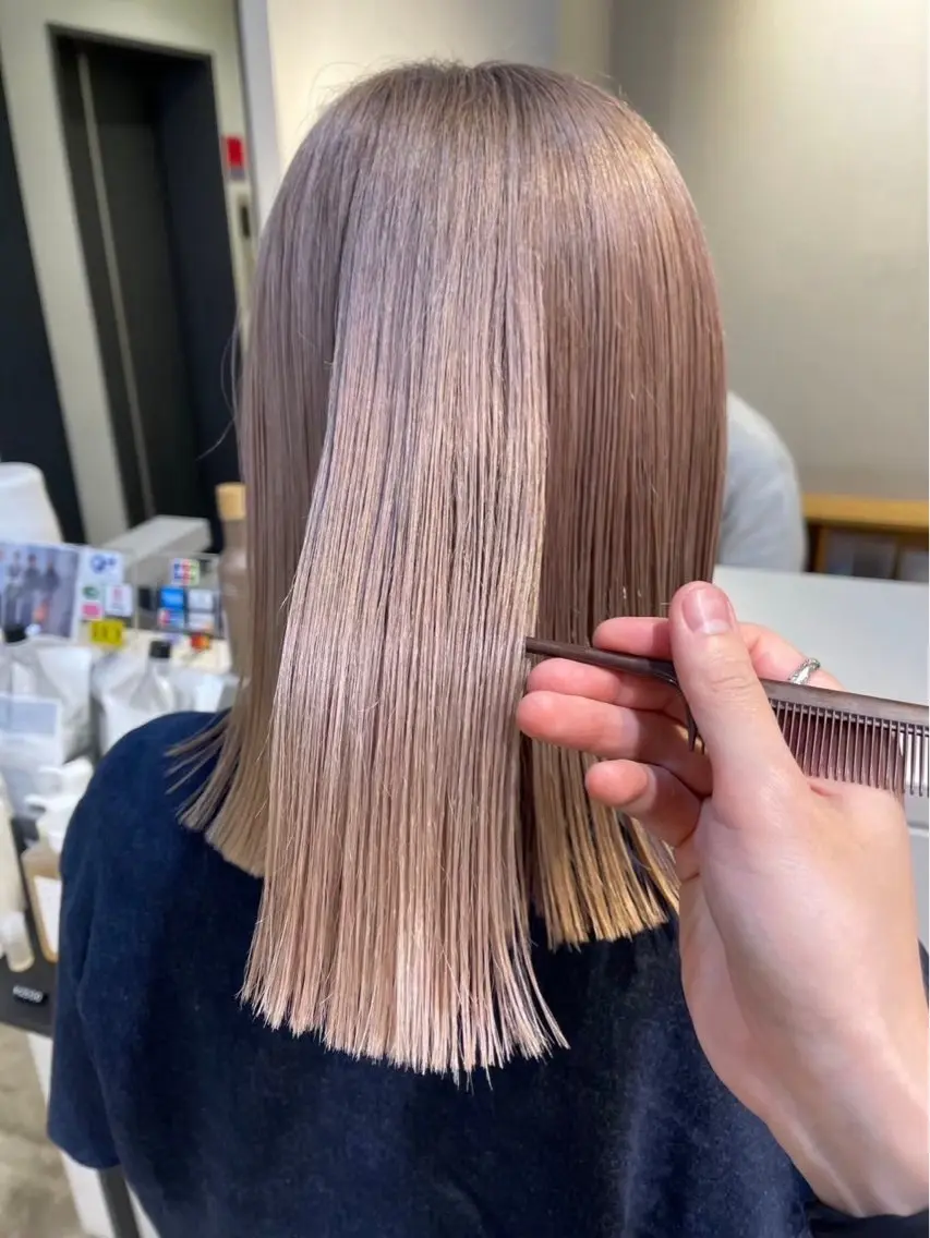 山本 あのんのヘアスタイル