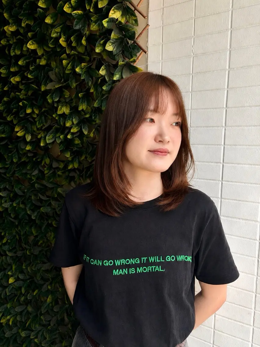 ミディアム レイヤーカット terra🌷 mayaのヘアスタイル