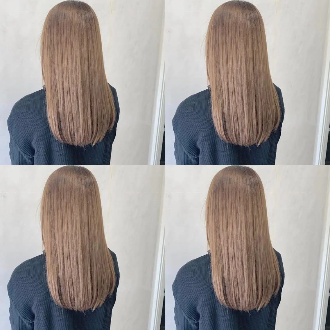 ロング ハイライト 縮毛矯正 佐藤 香太のヘアスタイル