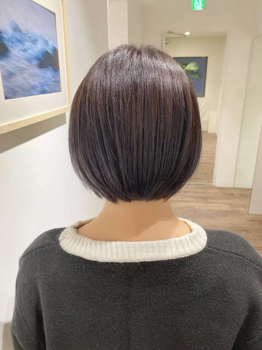 ミディアム カラー カット ヘアカラー トリートメント ハイライト⭐️上野 高広のヘアスタイル