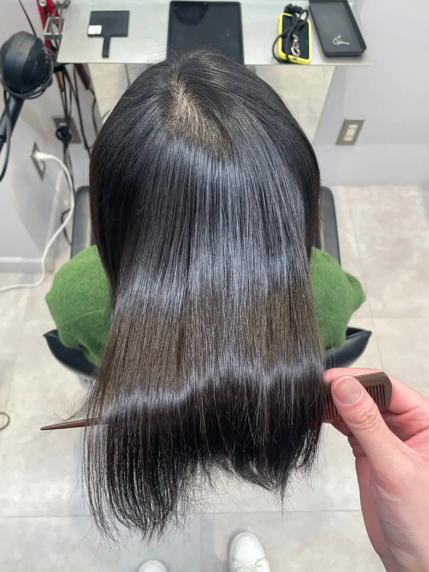 ミディアム 🤍ショートボブ 🤍NANAMI🤍のヘアスタイル