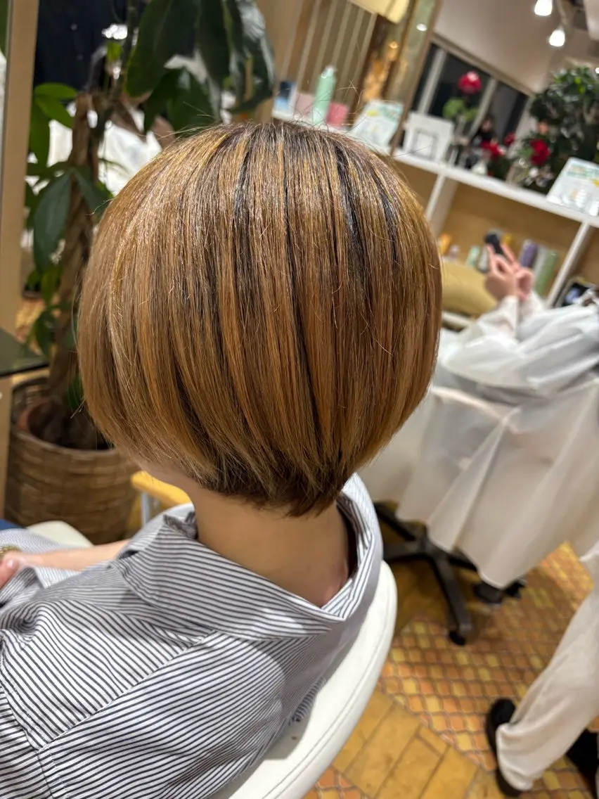 ショート 丸みショート ショートヘア キクチ アミのヘアスタイル