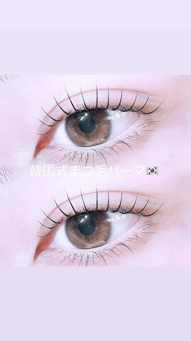 マツエク・マツパ 韓国風マツエク 一重×まつ毛パーマ ロニセラ アイラッシュのマツエク・マツパデザイン